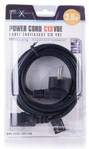 NATEC NKA-0530 EXTREME MEDIA POWER CORD VDE EURO/IEC320 C13 3M NATEC NKA-0530 EXTREME MEDIA POWER CORD VDE EURO/IEC320 C13 3M