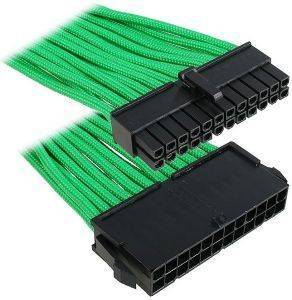 BITFENIX 24-PIN ATX EXTENSION 30CM - SLEEVED GREEN/BLACK BITFENIX 24-PIN ATX EXTENSION 30CM - SLEEVED GREEN/BLACK