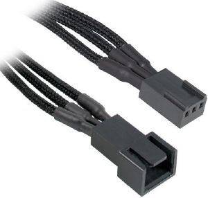BITFENIX 3-PIN EXTENSION 90CM - SLEEVED BLACK/BLACK BITFENIX 3-PIN EXTENSION 90CM - SLEEVED BLACK/BLACK