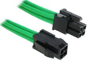 BITFENIX 4-PIN ATX12V EXTENSION 45CM - SLEEVED GREEN/BLACK BITFENIX 4-PIN ATX12V EXTENSION 45CM - SLEEVED GREEN/BLACK