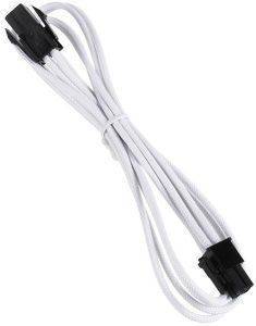 BITFENIX 4-PIN ATX12V EXTENSION 45CM - SLEEVED WHITE/BLACK BITFENIX 4-PIN ATX12V EXTENSION 45CM - SLEEVED WHITE/BLACK