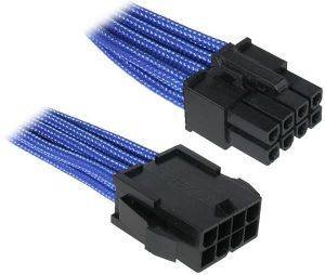 BITFENIX 8-PIN EPS12V EXTENSION 45CM - SLEEVED BLUE/BLACK