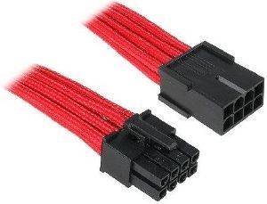 BITFENIX 8-PIN EPS12V EXTENSION 45CM - SLEEVED RED/BLACK