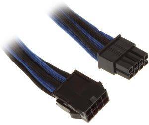 BITFENIX 8-PIN EPS12V EXTENSION 45CM - SLEEVED BLACK./BLUE/BLACK