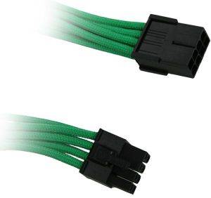 BITFENIX 8-PIN PCIE EXTENSION 45CM - SLEEVED GREEN/BLACK BITFENIX 8-PIN PCIE EXTENSION 45CM - SLEEVED GREEN/BLACK