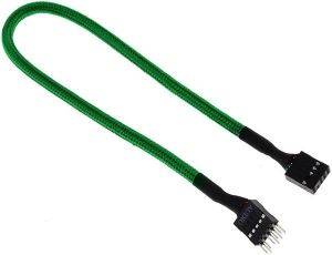 BITFENIX INTERNAL AUDIO EXTENSION 30CM - SLEEVED GREEN/BLACK BITFENIX INTERNAL AUDIO EXTENSION 30CM - SLEEVED GREEN/BLACK