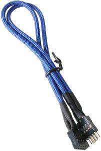 BITFENIX INTERNAL USB EXTENSION 30CM - SLEEVED BLUE/BLACK BITFENIX INTERNAL USB EXTENSION 30CM - SLEEVED BLUE/BLACK