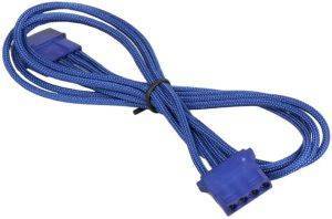 BITFENIX MOLEX EXTENSION 45CM - SLEEVED BLUE/BLUE