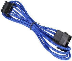 BITFENIX MOLEX EXTENSION 45CM - SLEEVED BLUE/BLACK BITFENIX MOLEX EXTENSION 45CM - SLEEVED BLUE/BLACK