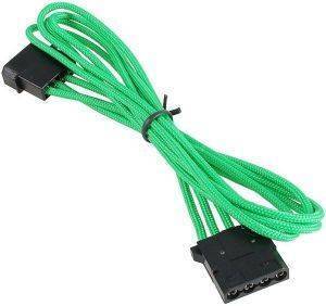 BITFENIX MOLEX EXTENSION 45CM - SLEEVED GREEN/BLACK