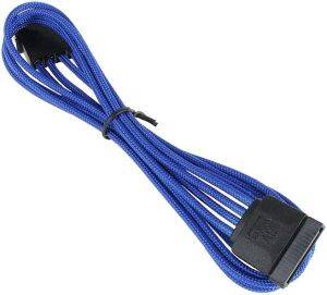 BITFENIX MOLEX TO SATA ADAPTER 45CM - SLEEVED BLUE/BLACK