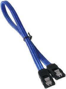 BITFENIX SATA 3 KABEL 30CM - SLEEVED BLUE/BLACK BITFENIX SATA 3 KABEL 30CM - SLEEVED BLUE/BLACK