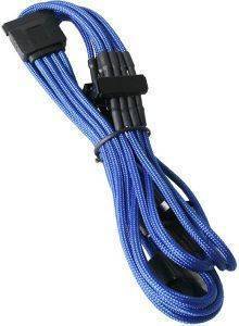 BITFENIX MOLEX TO 4X SATA ADAPTER 20CM SLEEVED BLUE/BLACK