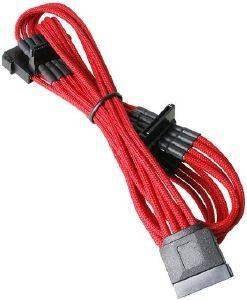 BITFENIX MOLEX TO 4X SATA ADAPTER 20CM SLEEVED RED/BLACK