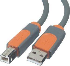 BELKIN CU1000CP3M USB A/B DEVICE CABLE DSTP 3M BELKIN CU1000CP3M USB A/B DEVICE CABLE DSTP 3M
