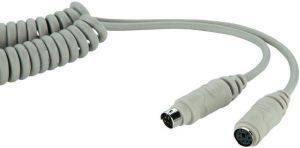BELKIN F2N034CP1.8M PS/2 KEYBOARD/MOUSE EXTENSION CABLE 1.8M BELKIN F2N034CP1.8M PS/2 KEYBOARD/MOUSE EXTENSION CABLE 1.8M