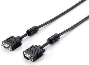 EQUIP 118805 VGA CABLE 3+7 M/F 15M WITH FERRITE