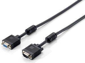 EQUIP 118801 VGA CABLE 3+7 M/F 3M WITH FERRITE