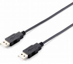 EQUIP 128870 USB 2.0 CABLE A-A 1.8M M/M BLACK EQUIP 128870 USB 2.0 CABLE A-A 1.8M M/M BLACK
