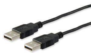 EQUIP 128872 USB 2.0 CABLE A-A 5M M/M BLACK