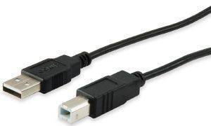 EQUIP 128863 USB 2.0 CABLE A-B M/M 1M BLACK EQUIP 128863 USB 2.0 CABLE A-B M/M 1M BLACK