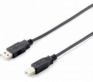 EQUIP 128862 USB 2.0 CABLE A-B M/M 5M BLACK