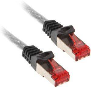 INLINE PATCH CABLE S/FTP CAT.6 RJ45 5M TRANSPARENT