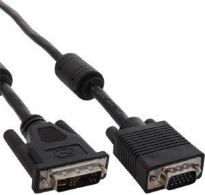 INLINE DVI-A CONNECTION CABLE TO 15-PIN VGA PLUG 2M