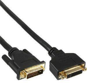 INLINE DVI-D EXTENSION DIGITAL CABLE M/F DUAL LINK 3M