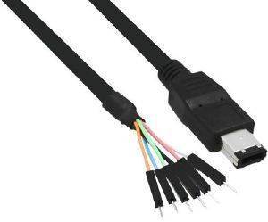 INLINE FIREWIRE ADAPTER CABLE INTERNAL TO EXTERNAL