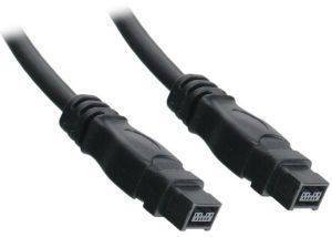 INLINE FIREWIRE IEEE1394B CABLE 9-PIN 3M
