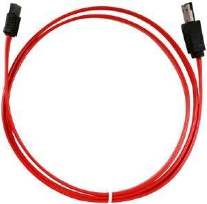 SHARKOON SATA TO ESATA CABLE 100CM RED SHARKOON SATA TO ESATA CABLE 100CM RED