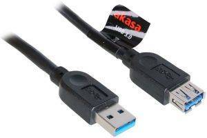 AKASA AK-CBUB02-15BK USB3.0 EXTENSION CABLE 1.5M BLACK