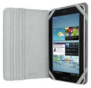 TRUST 19704 VERSO UNIVERSAL FOLIO STAND FOR 7-8\'\' TABLETS GREY