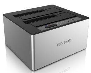 RAIDSONIC ICY BOX IB-121CL-U3 2-BAY DOCKING & CLONE STATION FOR 2.5\'\'/3.5\'\' SATA HDD USB3.0 RAIDSONIC ICY BOX IB-121CL-U3 2-BAY DOCKING & CLONE STATION FOR 2.5\'\'/3.5\'\' SATA HDD USB3.0