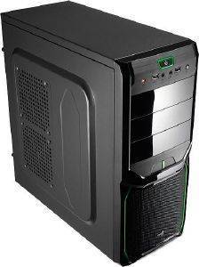 AEROCOOL V3X MIDI TOWER EVIL GREEN EDITION BLACK/GREEN AEROCOOL V3X MIDI TOWER EVIL GREEN EDITION BLACK/GREEN