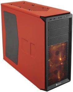 CORSAIR GRAPHITE SERIES 230T WINDOWED COMPACT MID TOWER CASE REBEL ORANGE CORSAIR GRAPHITE SERIES 230T WINDOWED COMPACT MID TOWER CASE REBEL ORANGE