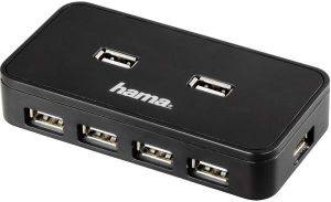 HAMA 39859 USB 2.0 HUB 1:7 BLACK HAMA 39859 USB 2.0 HUB 1:7 BLACK