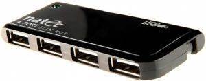 NATEC NHU-0331 MAYFLY 4-PORT USB2.0 HUB BLACK