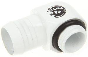 BITSPOWER FITTING ANGLE 1/4 INCH TO ID 13MM WHITE