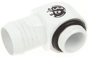 BITSPOWER FITTING ANGLE 1/4 INCH TO ID 13MM WHITE BITSPOWER FITTING ANGLE 1/4 INCH TO ID 13MM WHITE