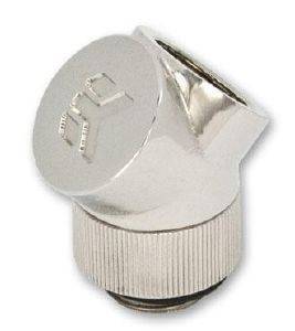 EK WATER BLOCKS EK-CSQ ADAPTER 45 DEGREE G1/4 INCH - NICKEL