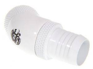 BITSPOWER FITTING 45 DEGREE 1/4 INCH TO ID 13MM ROTATING WHITE
