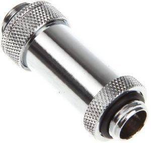 BITSPOWER 1/4 INCH ADJUSTABLE AQUAPIPE II (41-69MM) SHINY SILVER BITSPOWER 1/4 INCH ADJUSTABLE AQUAPIPE II (41-69MM) SHINY SILVER