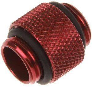 BITSPOWER ADAPTER 2X 1/4 INCH LONG BLOOD RED