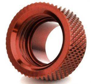 BITSPOWER ADAPTER 1/4 INCH TO IG 1/4 INCH BLOOD RED