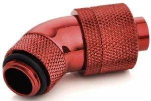 BITSPOWER CONNECTOR 45 DEGREE 1/4 INCH TO 16/11MM ROTATING BLOOD RED BITSPOWER CONNECTOR 45 DEGREE 1/4 INCH TO 16/11MM ROTATING BLOOD RED