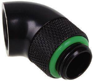 BITSPOWER ROTARY 1/4 INCH TO IG 1/4 INCH MATT BLACK 60 DEGREE ROTATABLE