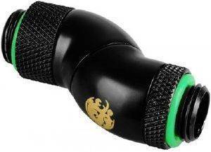 BITSPOWER ADAPTER ROTARY 2X 1/4 INCH 3X ROTATING MATT BLACK BITSPOWER ADAPTER ROTARY 2X 1/4 INCH 3X ROTATING MATT BLACK