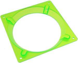 BITSPOWER FAN ADAPTER 140MM TO 120MM UV GREEN